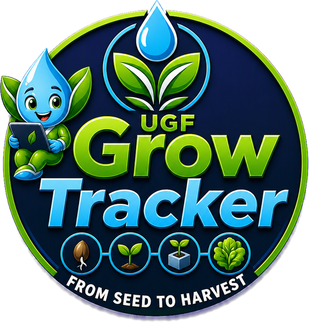 UGF Grow Tracker — from seed to harvest